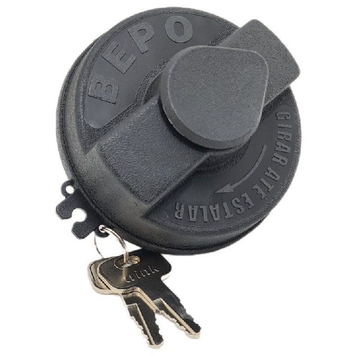 TAPA COMBUSTIBLE PLASTICO (Ø60mm) (C/LLAVE) (R/MACHO)