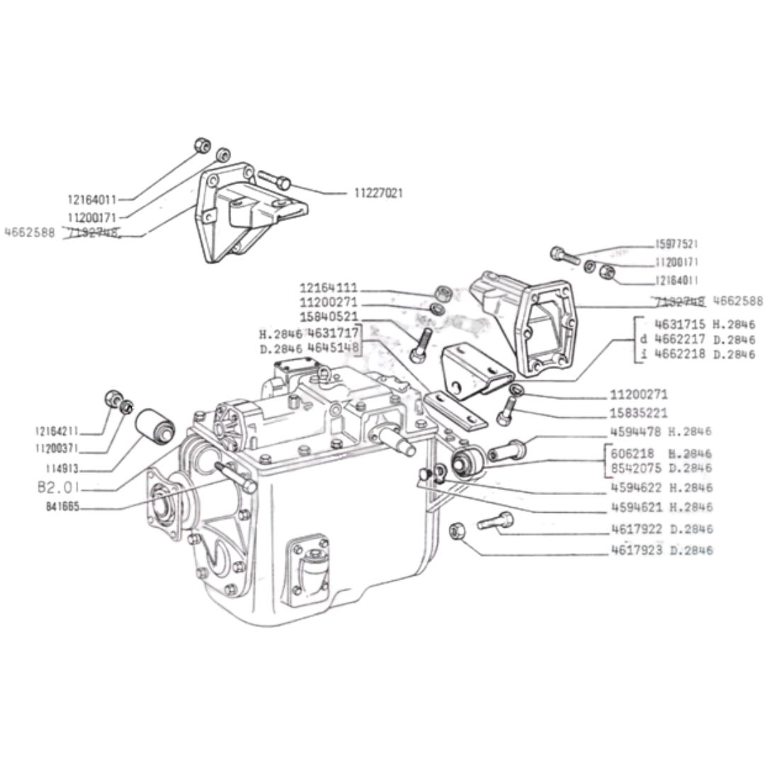 PERNO CAJA DELANTERO