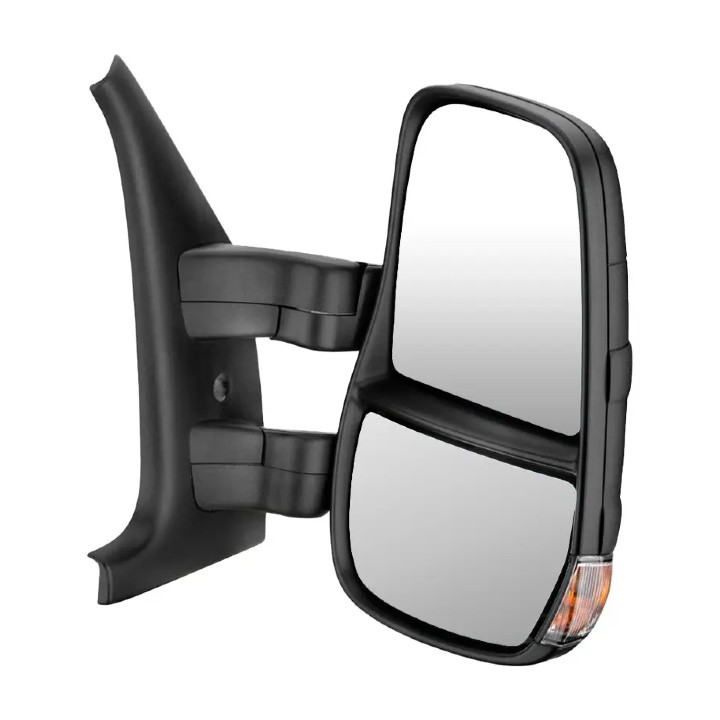 ESPEJO RETROVISOR *DX* COMPLETO (MANUAL) (C/DESEMP) (BRAZO CORTO)