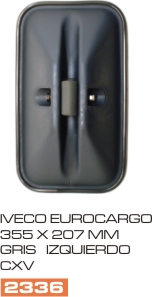 ESPEJO RETROVISOR *SX* (S/BRAZO) (CHICO) (**)